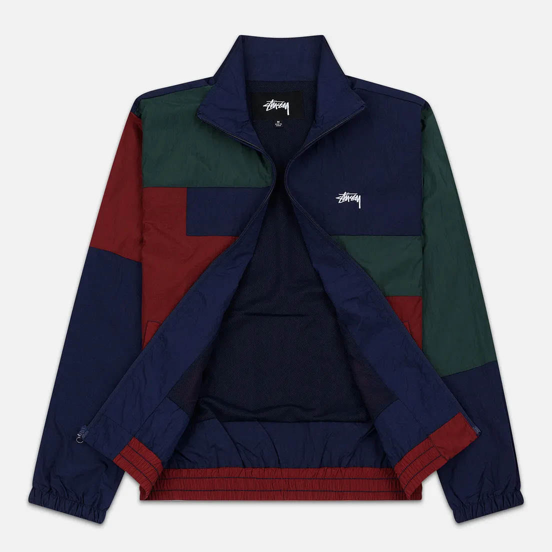 Stussy Мужская куртка ветровка Panel Track