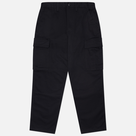 Мужские брюки Vans Service Cargo Loose Tapered, цвет чёрный, размер 30