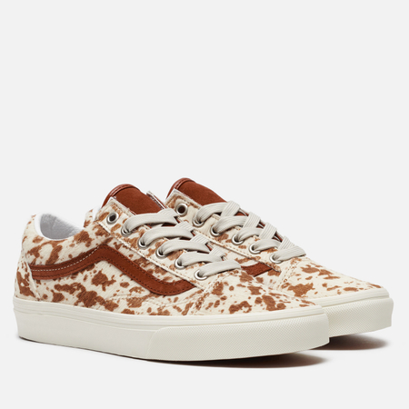 Женские кеды Vans Old Skool, цвет бежевый, размер 37 EU