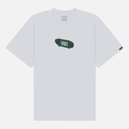Мужская футболка Vans Flipside Loose, цвет белый, размер M