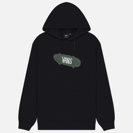 Мужская толстовка Vans Skater Loose Fit Hoodie, цвет чёрный, размер S