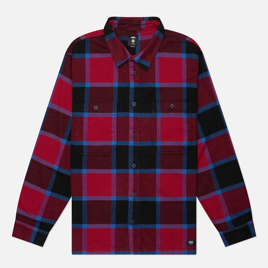 Vans Мужская рубашка Larkspur Plaid Flannel