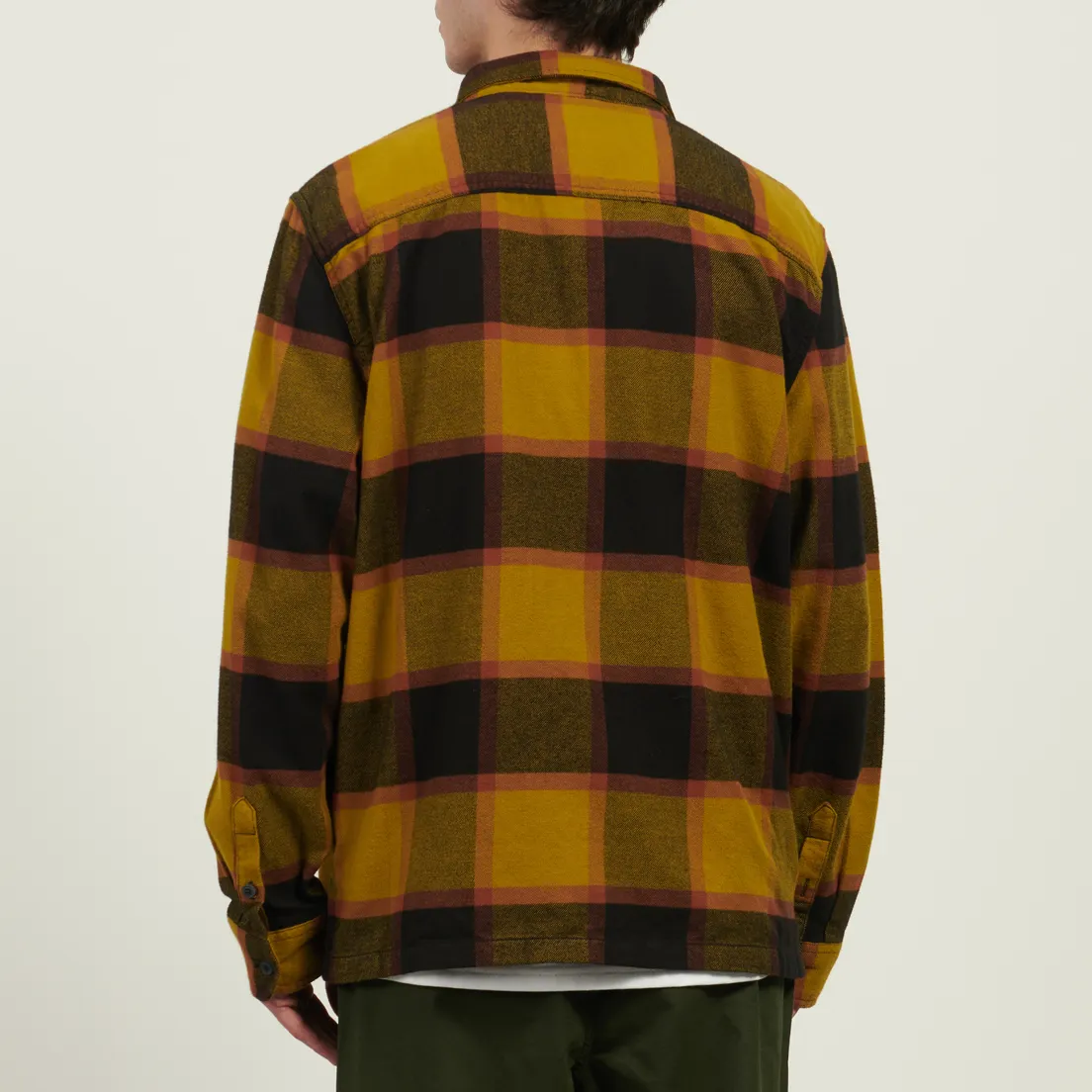 Vans Мужская рубашка Larkspur Plaid Flannel Burnt