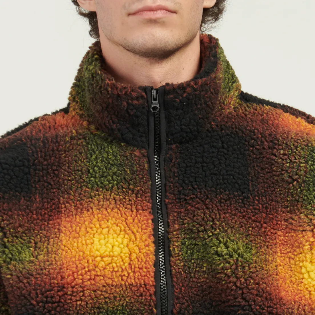 Vans Мужская флисовая куртка Heights Sherpa Full-Zip