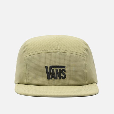 фото Кепка vans stretch logo camper, цвет оливковый