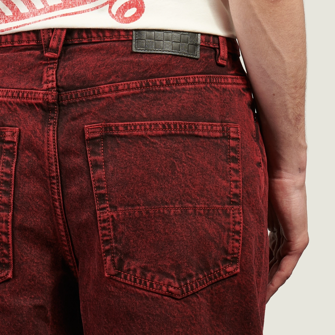 Vans Мужские джинсы Check-5 Baggy Acid Overdyed Denim