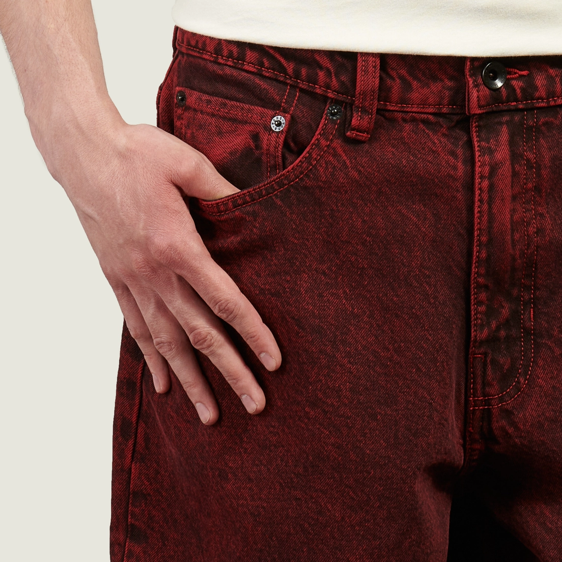 Vans Мужские джинсы Check-5 Baggy Acid Overdyed Denim