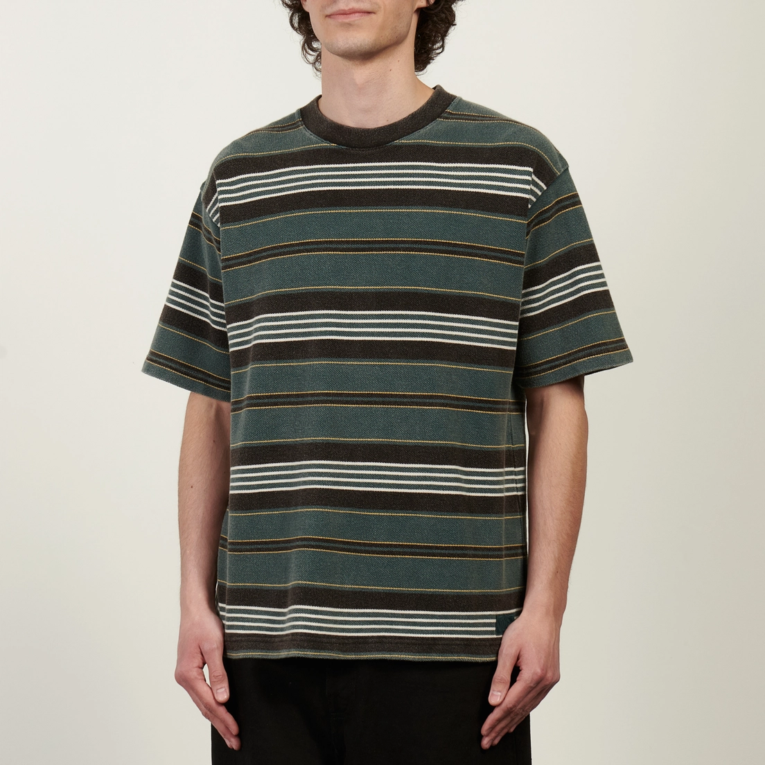 Vans Мужская футболка Pique Stripe Knit