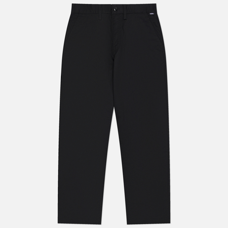 Мужские брюки Vans Authentic Chino Straight, цвет чёрный, размер 32