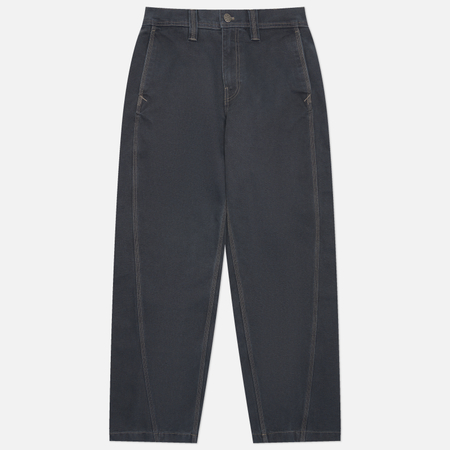 Мужские брюки Vans Authentic Chino Loose Side Panel, цвет серый, размер 32