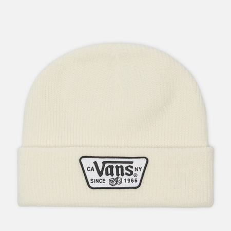 Шапка Vans Knu Patch, цвет белый