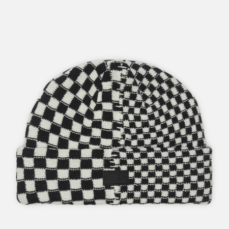 Шапка Vans Two Check, цвет чёрный