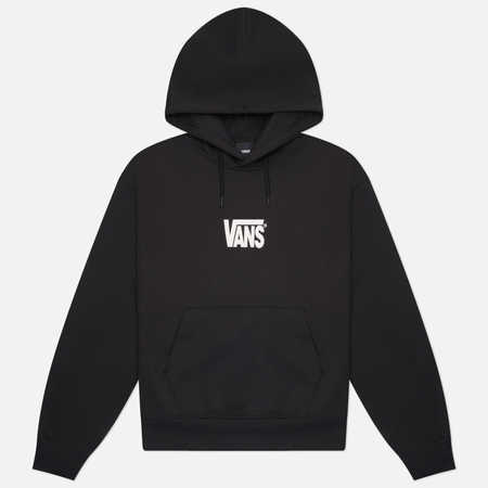 Мужская толстовка Vans Stretch Logo Pullover, цвет чёрный, размер M