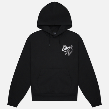 Мужская толстовка Vans Custom Cat Pullover, цвет чёрный, размер XXL
