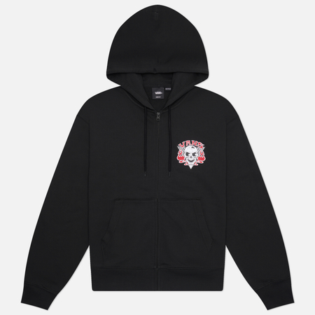 Мужская толстовка Vans Blaze Head Full-Zip, цвет чёрный, размер M