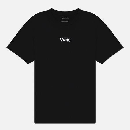 Женская футболка Vans Flying V Oversized, цвет чёрный, размер S
