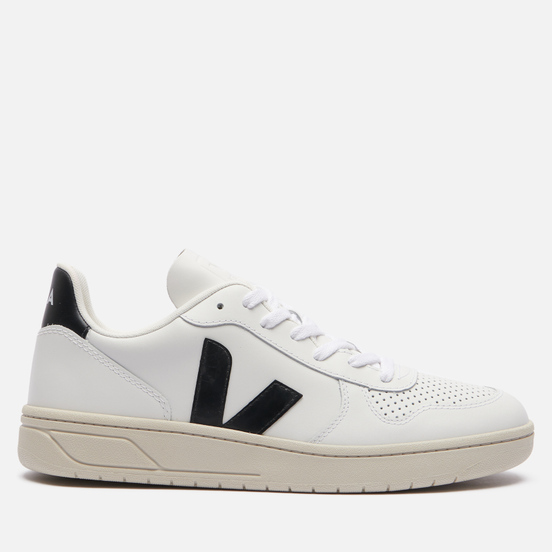 Кроссовки VEJA V-10 Leather Extra White/Black