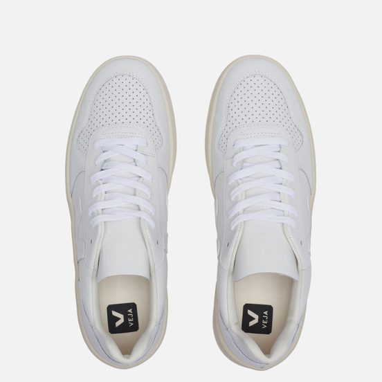 Мужские кроссовки VEJA V-10 Leather Extra White