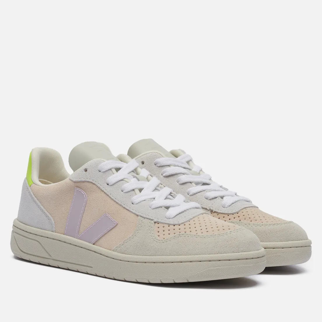 VEJA Женские кроссовки V-10 Suede