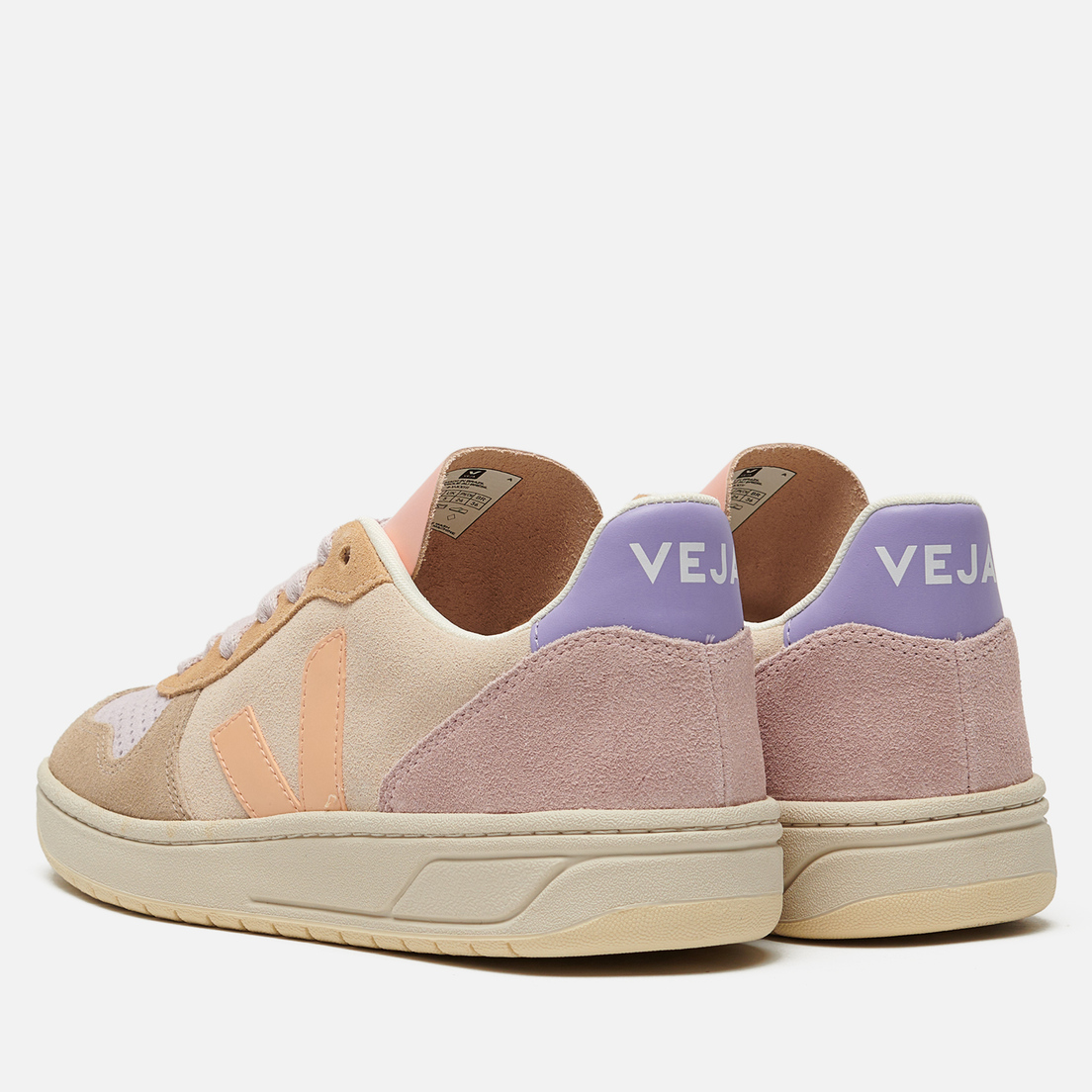 VEJA Женские кроссовки V-10 Suede