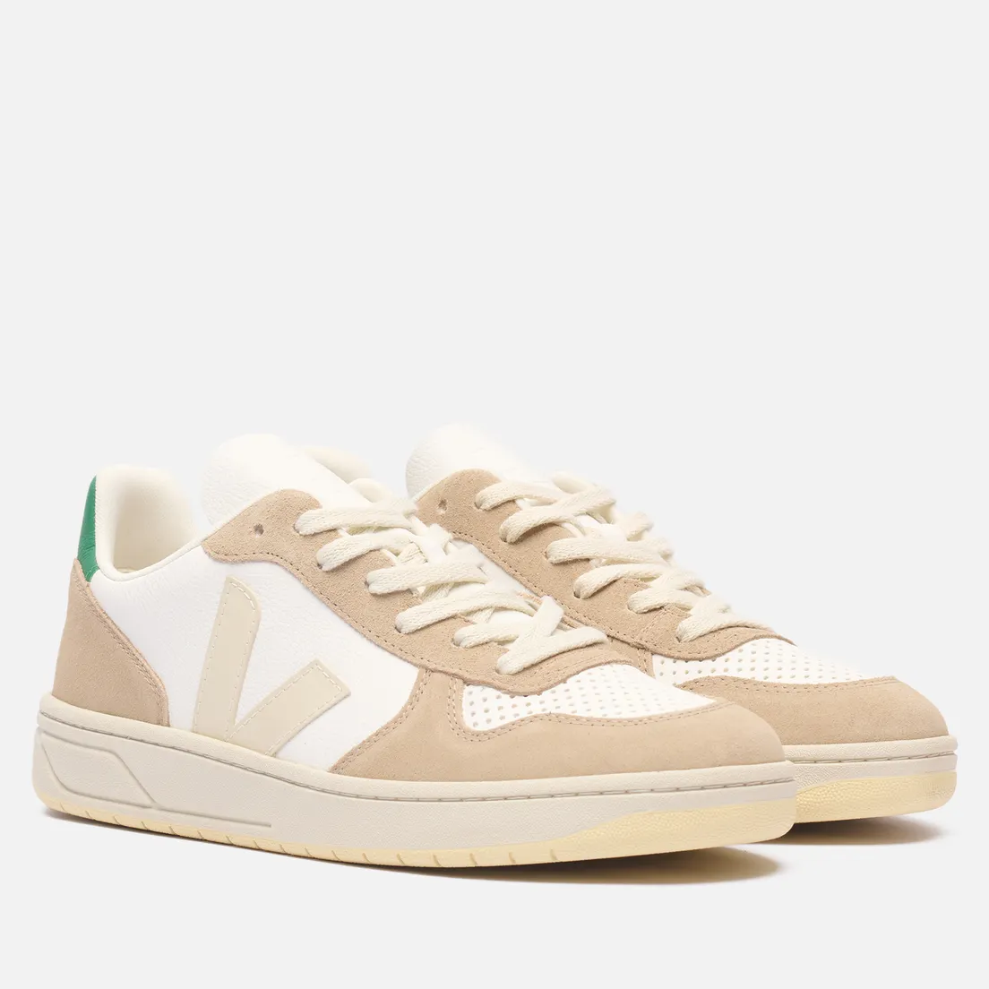 VEJA Мужские кроссовки V-10 Chromefree Leather