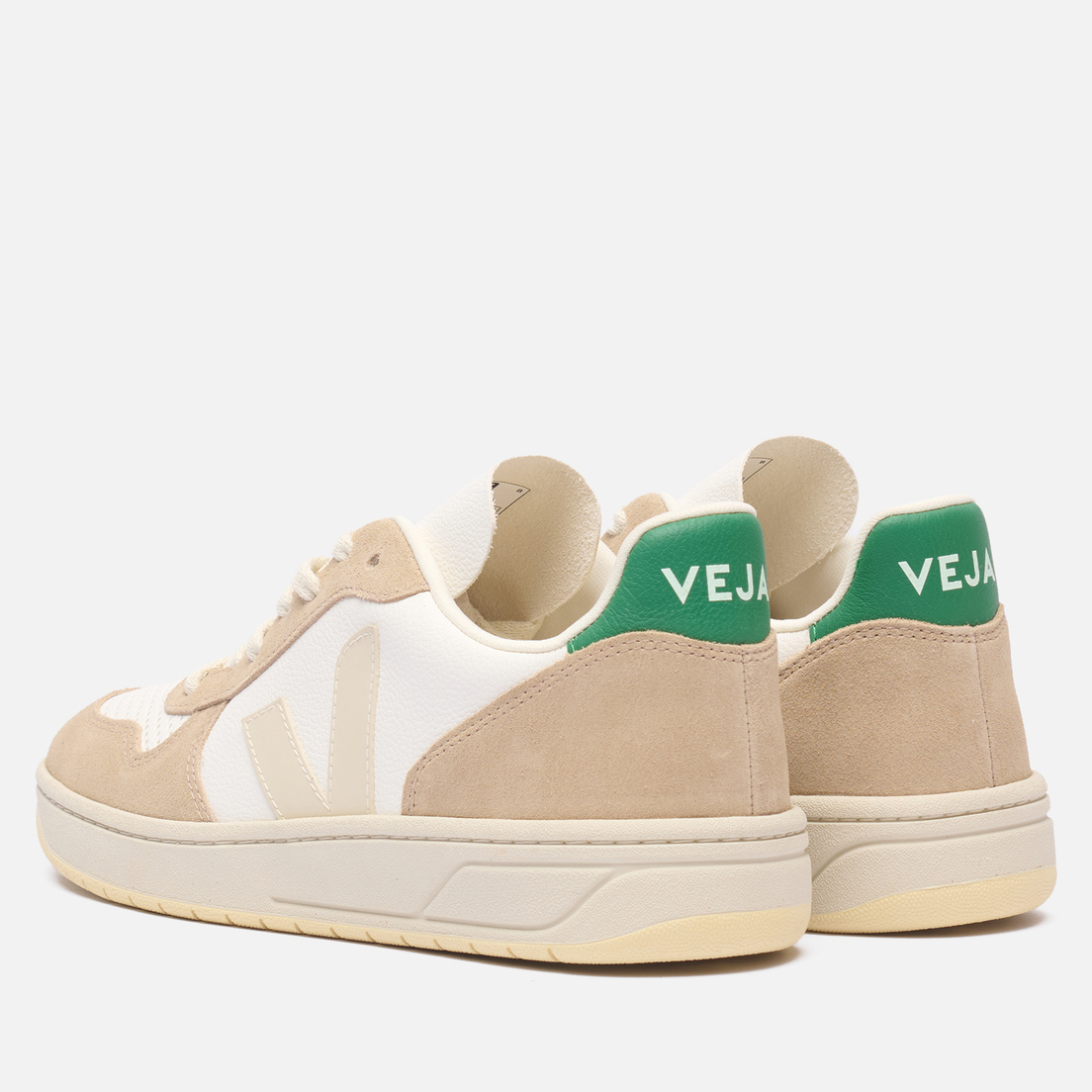 VEJA Мужские кроссовки V-10 Chromefree Leather