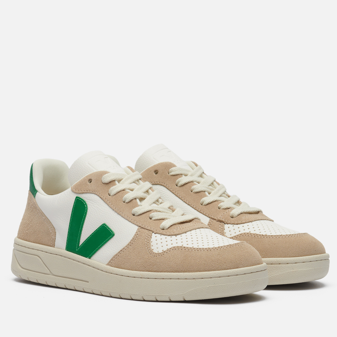 VEJA Мужские кроссовки V-10 Chromefree Leather