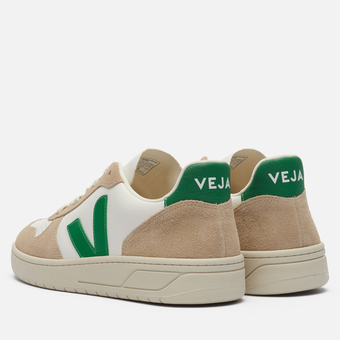 VEJA Мужские кроссовки V-10 Chromefree Leather