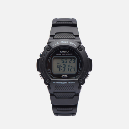 фото Наручные часы casio collection w-219h-1a, цвет чёрный