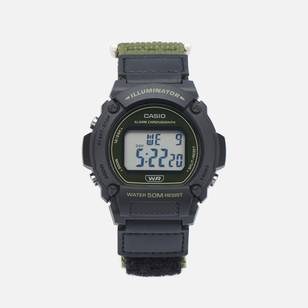 Наручные часы CASIO Collection W-219HB-3A, цвет чёрный
