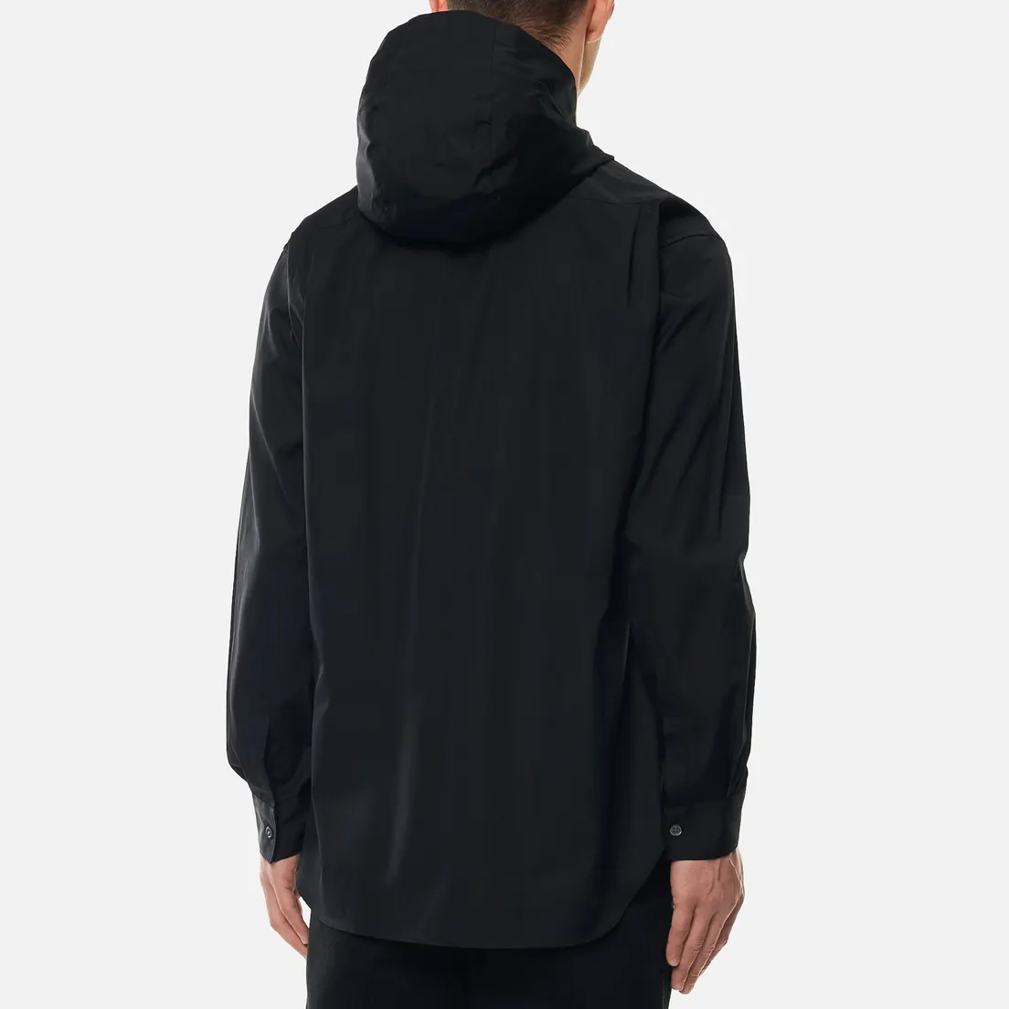 Comme des Garcons SHIRT Мужская рубашка Button Up Hoodie