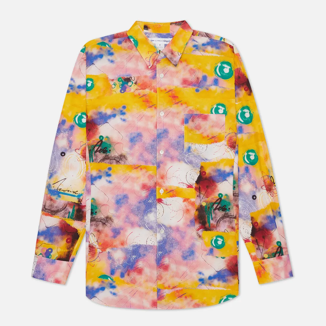 Comme des Garcons SHIRT Мужская рубашка x Futura Print B