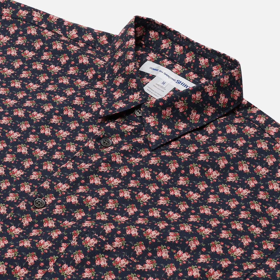 Comme des Garcons SHIRT Мужская рубашка Floral Print