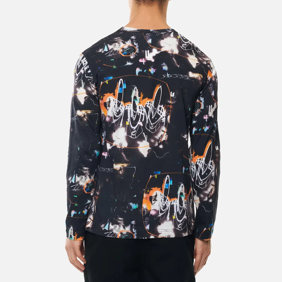 Comme des Garcons SHIRT Мужской лонгслив x Futura Print A