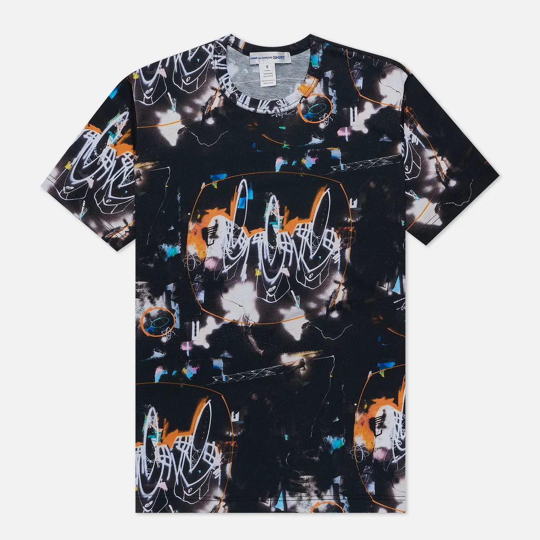 Comme des Garcons SHIRT Мужская футболка x Futura Print A