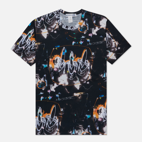 Мужская футболка Comme des Garcons SHIRT x Futura Print A Black