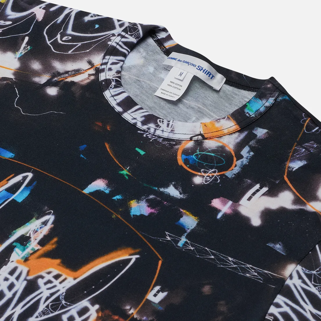 Comme des Garcons SHIRT Мужская футболка x Futura Print A