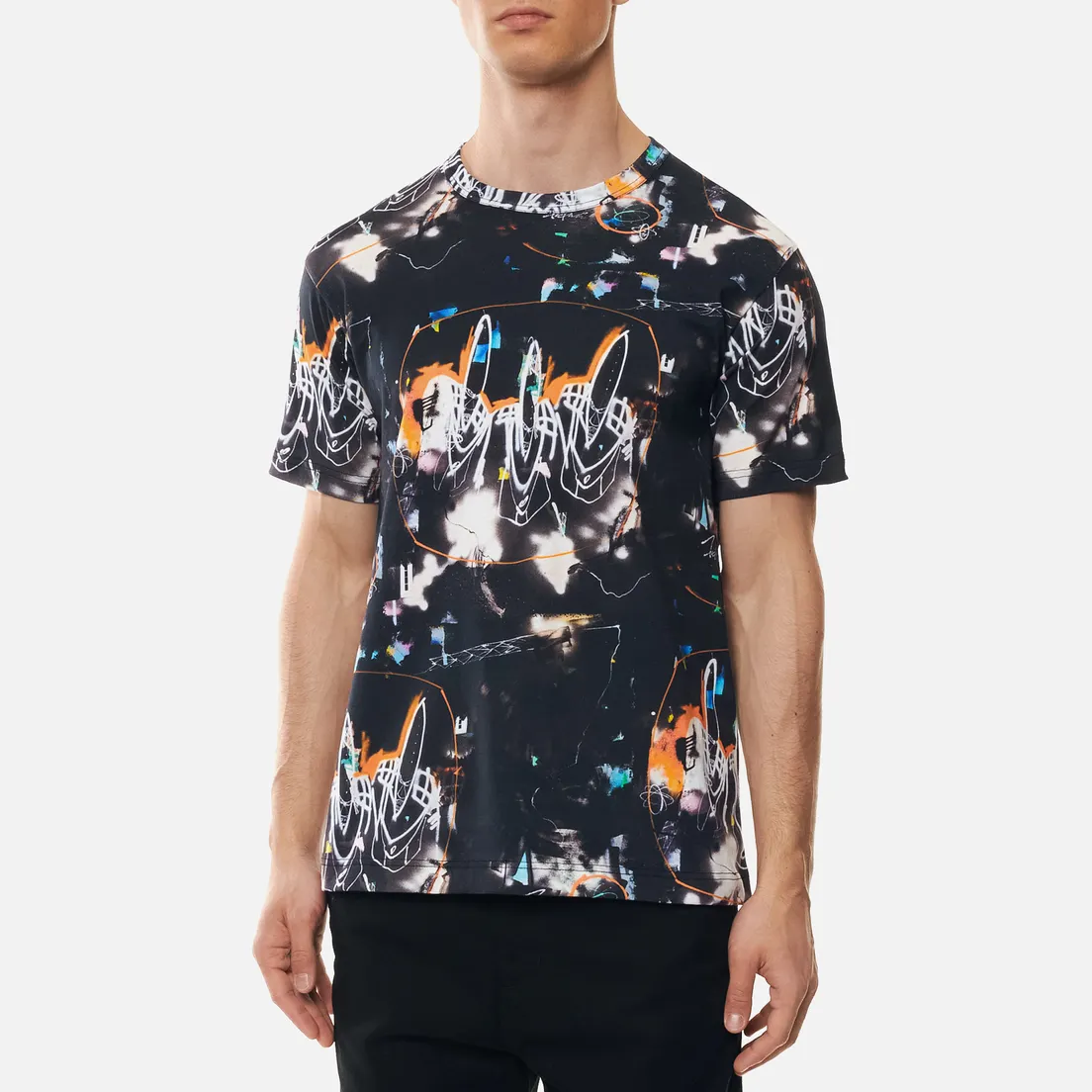 Comme des Garcons SHIRT Мужская футболка x Futura Print A