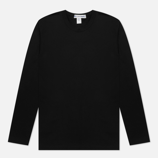 Мужской лонгслив Comme des Garcons SHIRT Logo Print Back Black