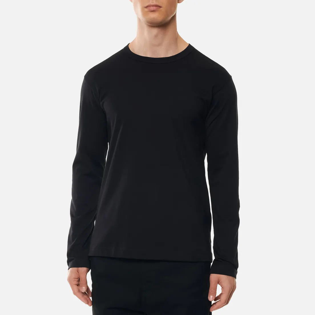 Comme des Garcons SHIRT Мужской лонгслив Logo Print Back