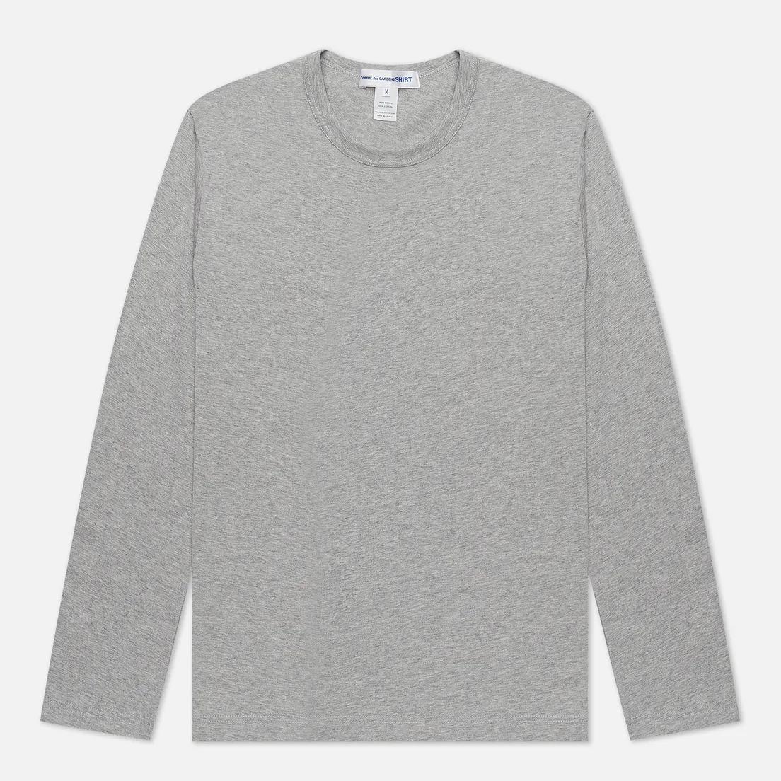 Comme des Garcons SHIRT Мужской лонгслив Logo Print Back