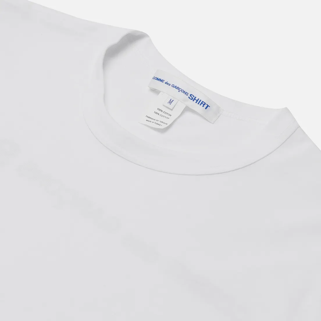 Comme des Garcons SHIRT Мужской лонгслив Logo Print Back