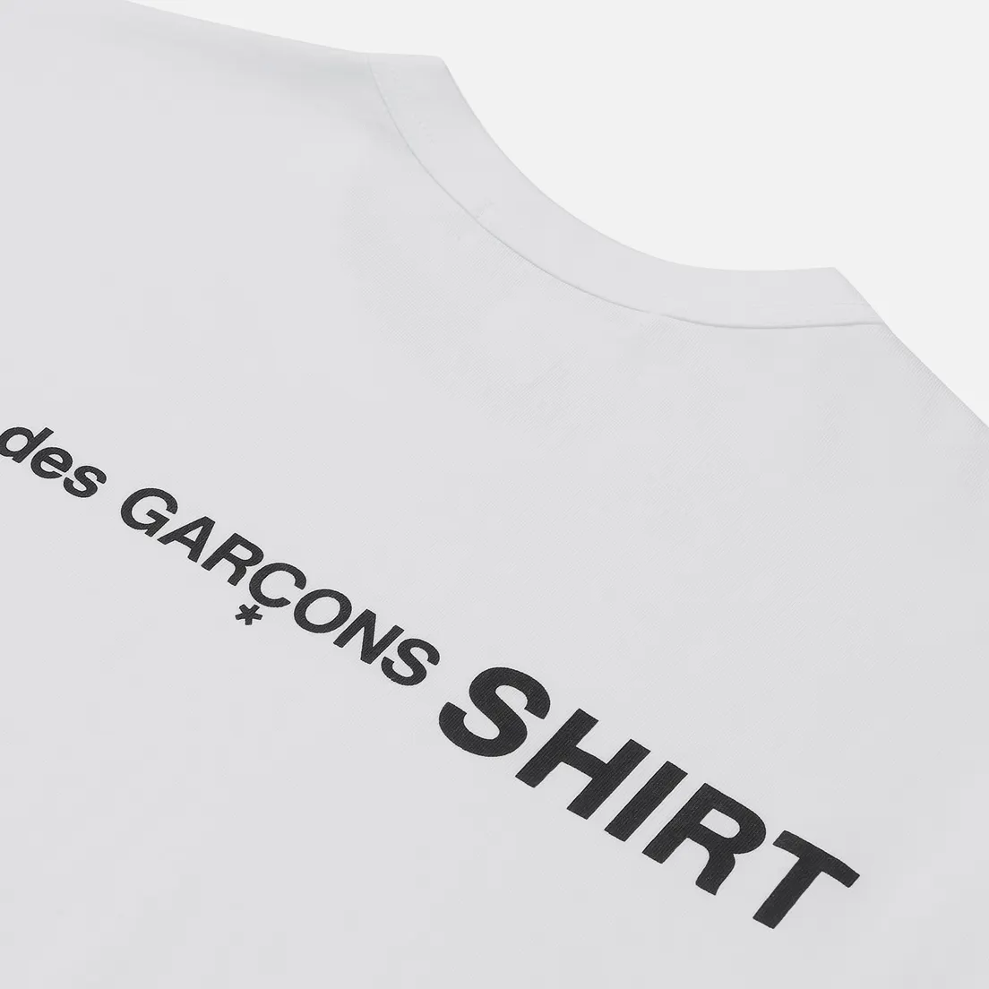 Comme des Garcons SHIRT Мужской лонгслив Logo Print Back