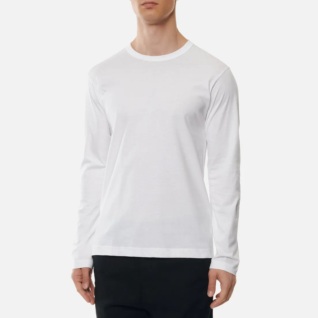 Comme des Garcons SHIRT Мужской лонгслив Logo Print Back