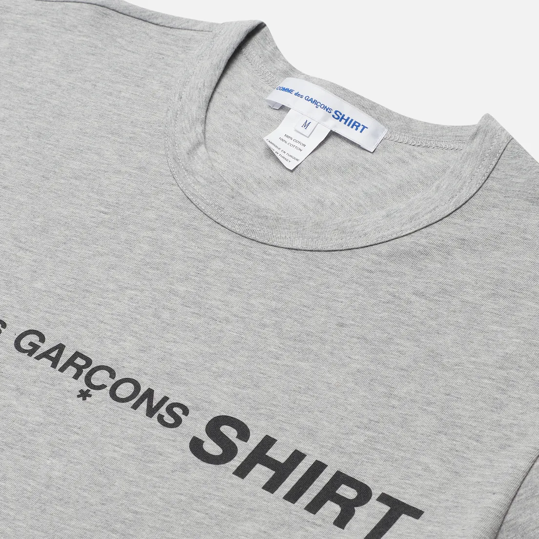 Comme des Garcons SHIRT Мужская футболка Logo Print Front