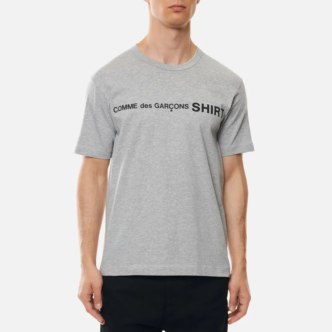 Comme des Garcons SHIRT Мужская футболка Logo Print Front