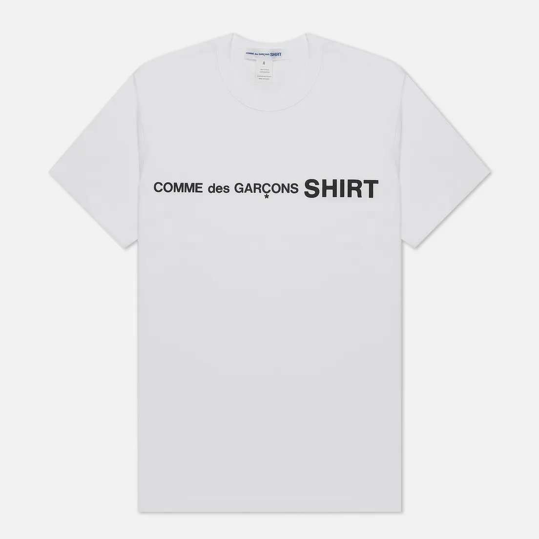 Comme des Garcons SHIRT Мужская футболка Logo Print Front