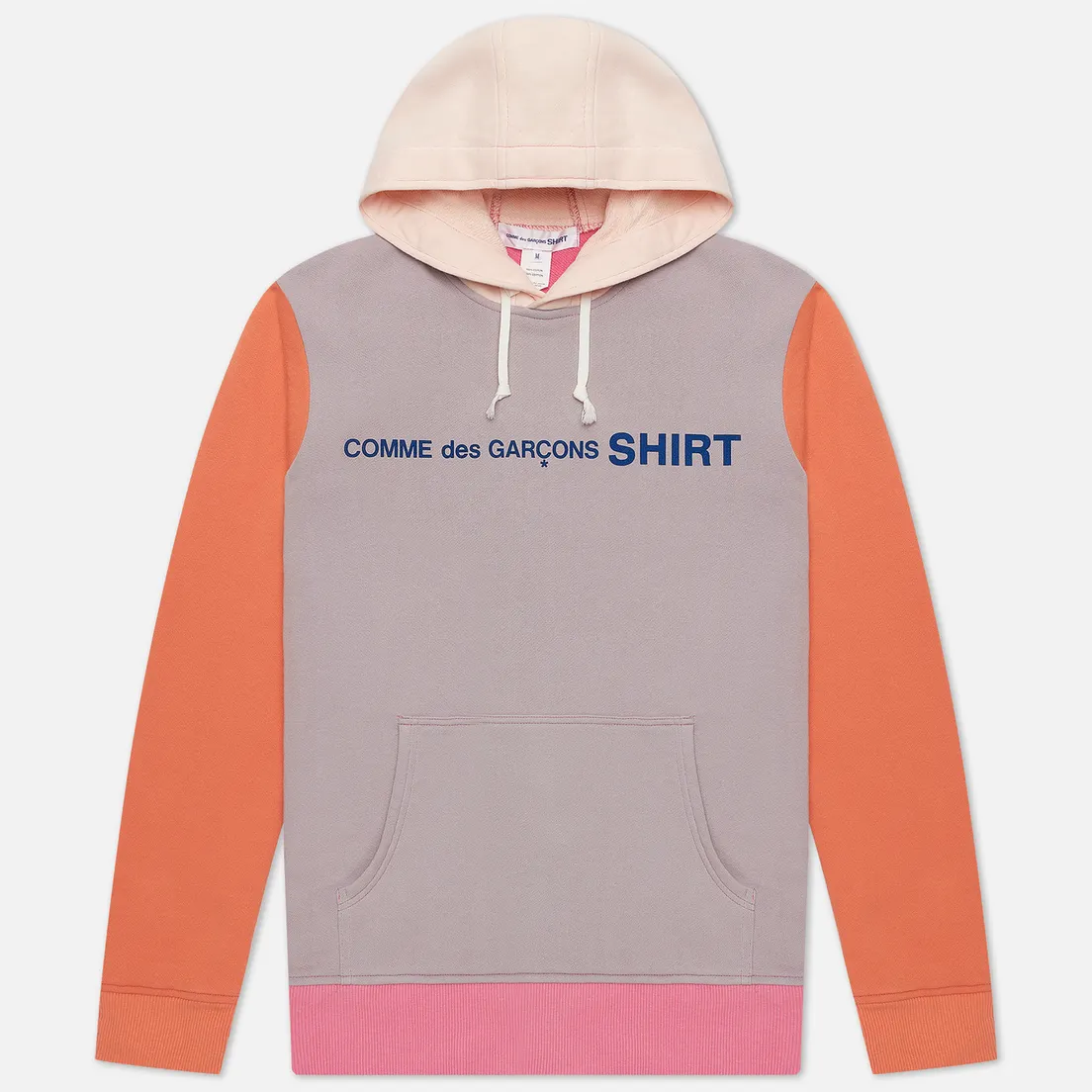 Comme des Garcons SHIRT Мужская толстовка Color Block Hoodie