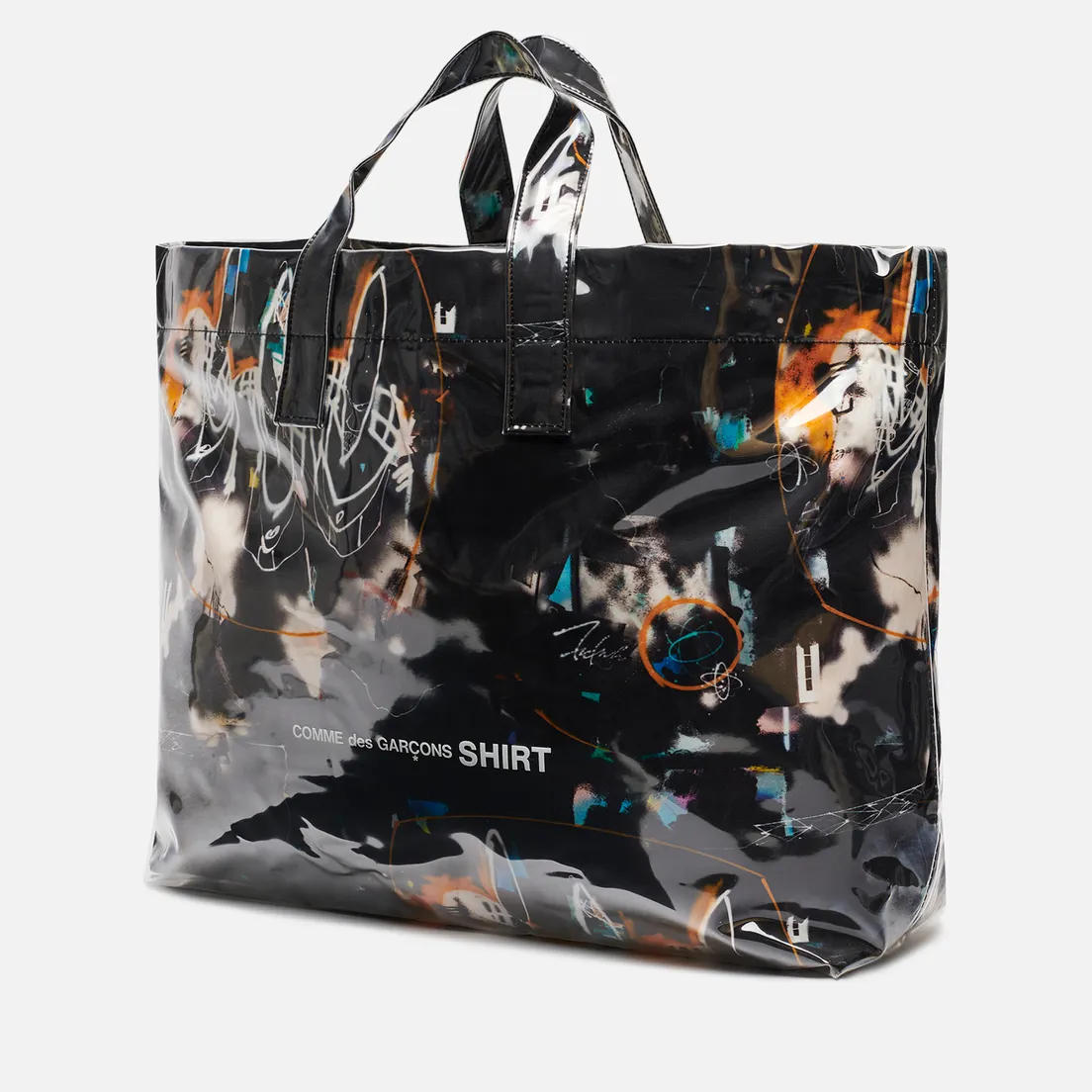 Comme des Garcons SHIRT Сумка x Futura Graffiti Printed 29L