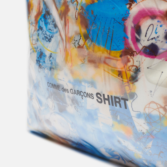 Сумка Comme des Garcons SHIRT x Futura Graffiti Printed 29L Blue